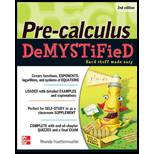 Cover Image For BLUMAN PRE CALCULUS DEMYS
