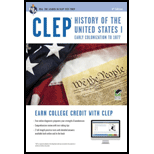 Cover Image For REA CLEP US HISTORY 1 W/O
