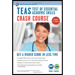 Cover Image For TEAS TEAS CRASH COURSE   