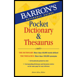 Cover Image For BARRONS POCKET DICTIONARY