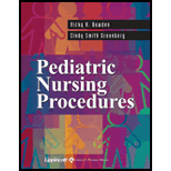 Cover Image For BOWDEN PEDIATRIC NURSING 
