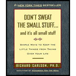 Cover Image For CARLSON DONT SWEAT THE SM