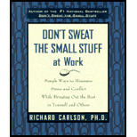 Cover Image For CARLSON DONT SWEAT THE SM