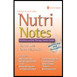 Cover Image For LUTZ CA DIET THERAPY NOTE