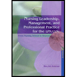Cover Image For ANDERSON NURSING LEADERSH