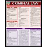 Cover Image For BARCHARTS CRIMINAL LAW (U