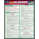 Cover Image For BARCHARTS PREALGEBRA QUIZZER