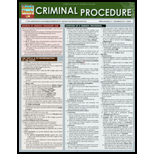 Cover Image For BARCHARTS CRIMINAL PROCEDURE