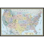 Cover Image For BARCHARTS US MAP LAMINATED