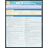 Cover Image For BARCHARTS MLA GUIDELINES 