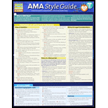 Cover Image For BARCHARTS AMA STYLE GUIDE