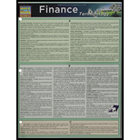 Cover Image For BARCHARTS FINANCE TERMINOLOGY