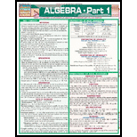 Cover Image For QUICKSTUDY Algebra Part 1