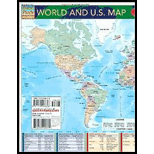Cover Image For BARCHARTS WORLD AND U.S. MAP