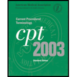 Cover Image For AM.MED.ASS CPT 2003:STAND