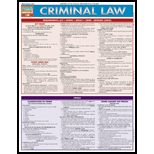 Cover Image For BARCHARTS CRIMINAL LAW   