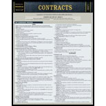 Cover Image For BARCHARTS CONTRACT LAW   