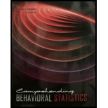 Image for COMPREHENDING BEHAVIORAL STATISTICS    