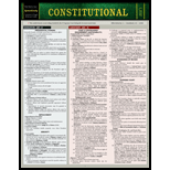 Cover Image For BARCHARTS CONSTITUTIONAL LAW UPDATED