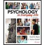 Image for PSYCHOLOGY IN EVERYDAY LIFE            